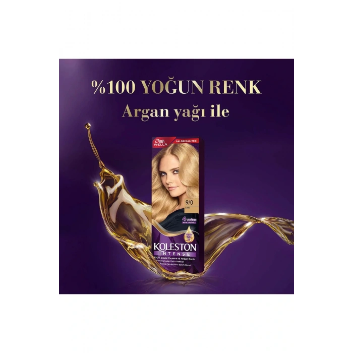 Koleston Intense Saç Boyası 9/0 Sarı - Salon Kalitesi