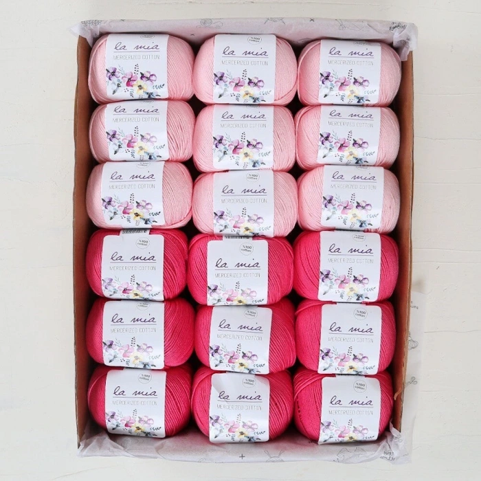 La Mia Mercerized Cotton Kuvars Seti
