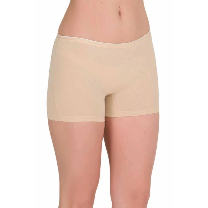 Likralı Kadın Boxer Ten 2101B