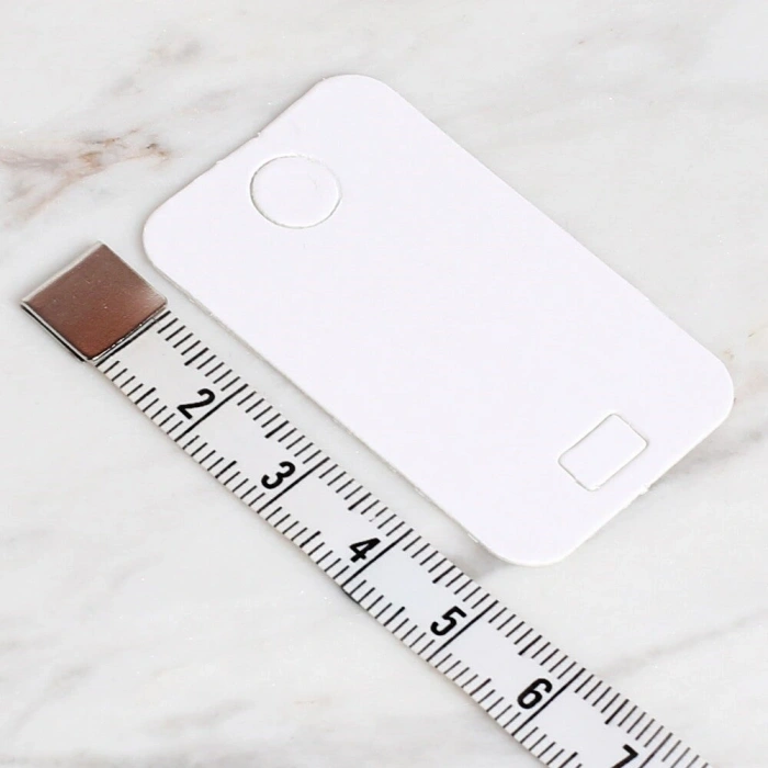 Loren 25li Beyaz Takı Bileklik Kartı