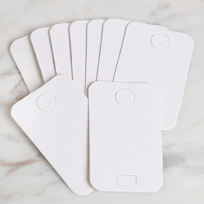 Loren 25li Beyaz Takı Bileklik Kartı