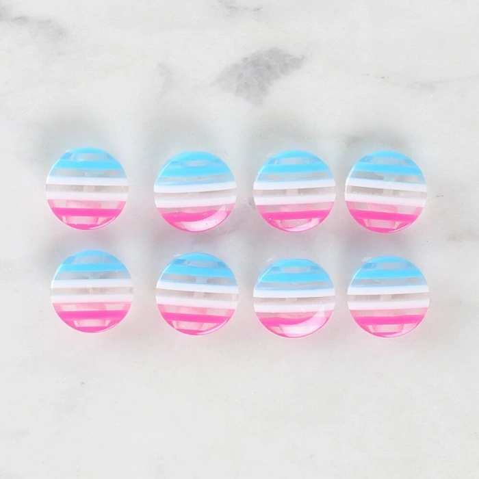 Loren Crafts 8li Desenli Düğme - 1093