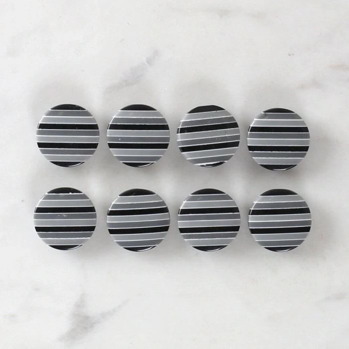 Loren Crafts 8li Desenli Düğme - 1098