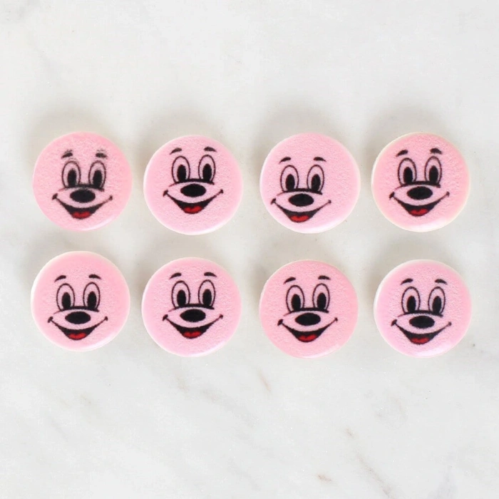 Loren Crafts 8li Gülen Yüz Düğme - 1035