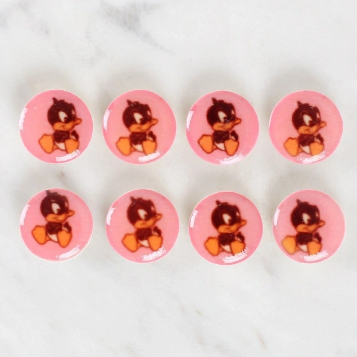 Loren Crafts 8li Ördek Düğme - 1208