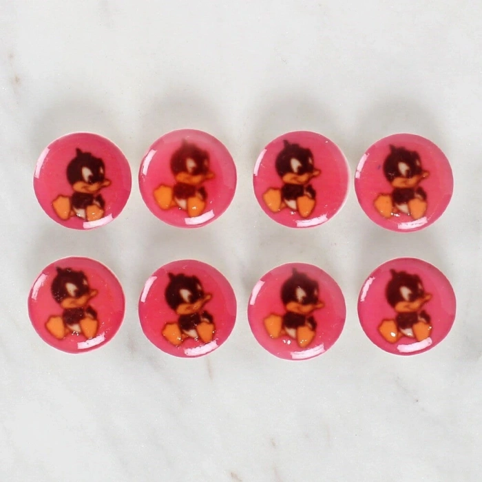 Loren Crafts 8li Ördek Düğme - 1209