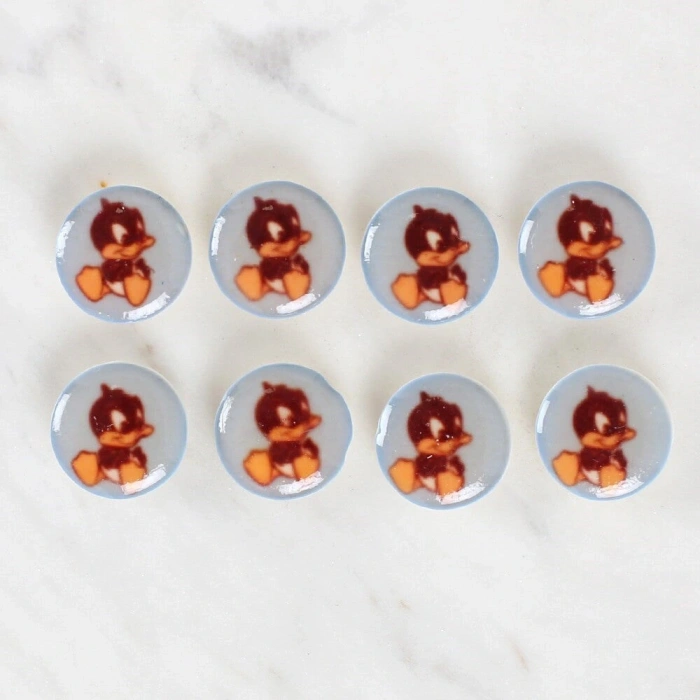 Loren Crafts 8li Ördek Düğme - 1211