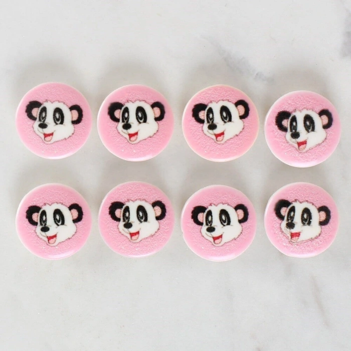 Loren Crafts 8li Panda Düğme - 1030