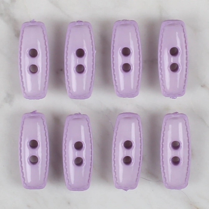 Loren Crafts lila 8 li çoban düğmesi - 89