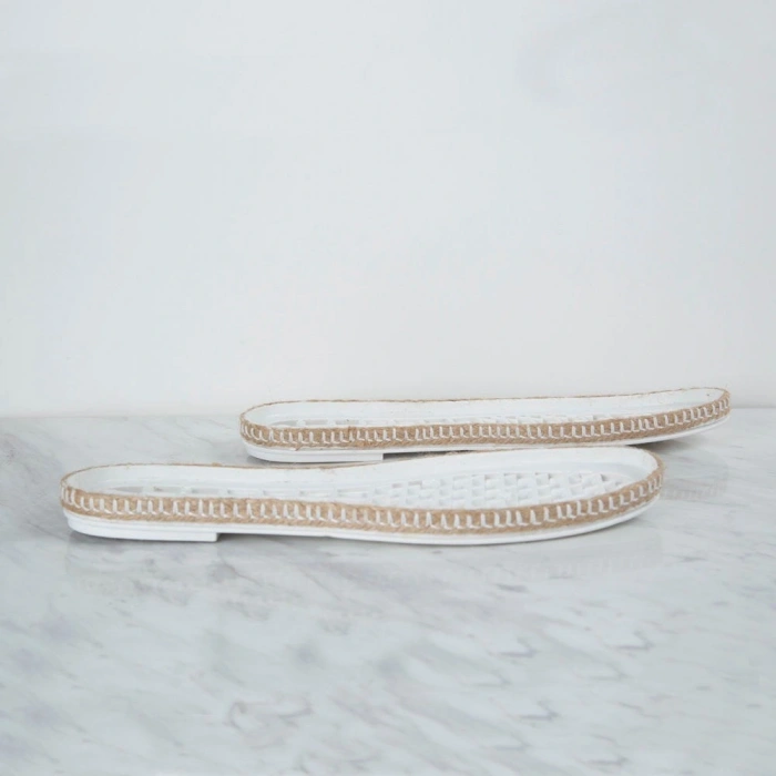 Loren Dar Hasır Espadril / Ayakkabı Tabanı 40 Numa