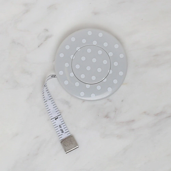 Loren Gri Benekli Otomatik Mezura