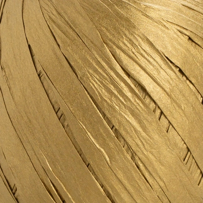 Loren Natural Raffia 30 gr Altın Kağıt İp
