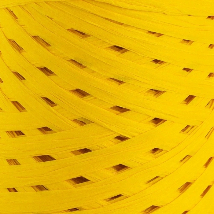 Loren Natural Raffia 90 gr Sarı Kağıt İp - 9