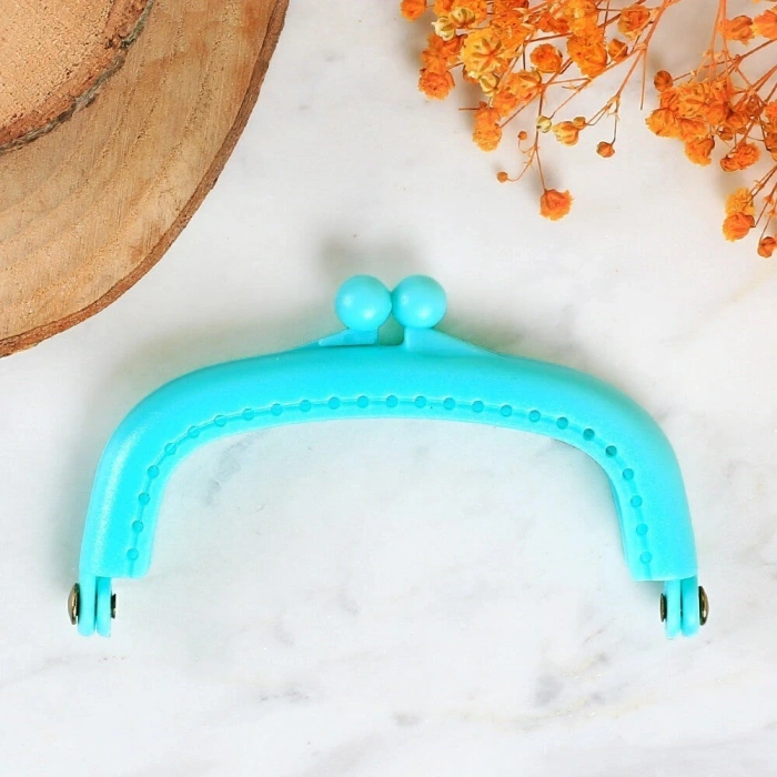 Loren Plastik Cüzdan Klipsi-Bebe Yeşil