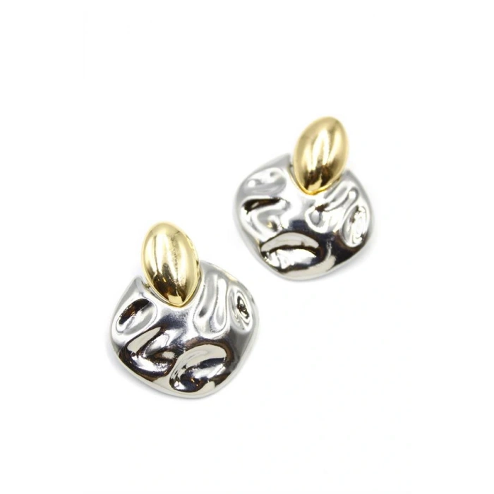 Metal Küpe - ÇOK RENKLİ