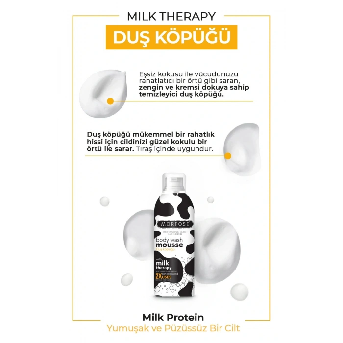 Milk Therapy Duş Köpüğü 200 ML - mrfs