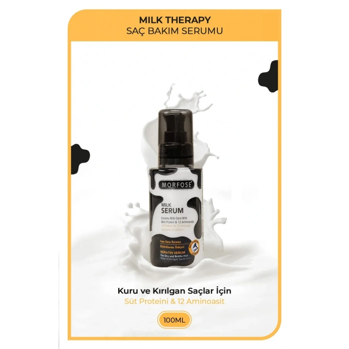 Milk Therapy Kremsi Saç Serum 100 ML - Onarıcı Bakım - mrfs