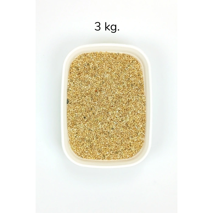 Muhabbet ve Tüm Egzotik Kuşlar İçin Doğal Taze Tane Sarı Darı - 3 kg