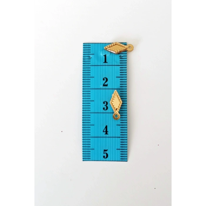 Oya Abiye Bileklik Kolye Pleksi Metalik Plastik Pul Altın Renk 8 gram 100 adet - BNC490