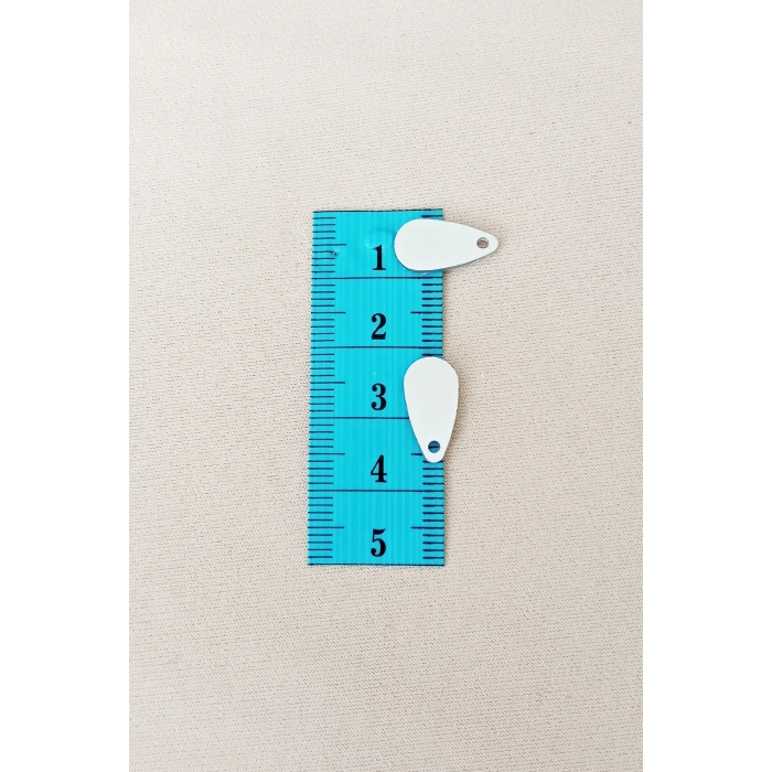 Oya Abiye Bileklik Kolye Pleksi Metalik Plastik Pul Gümüş Renk 24 gram 150 adet - BNC591