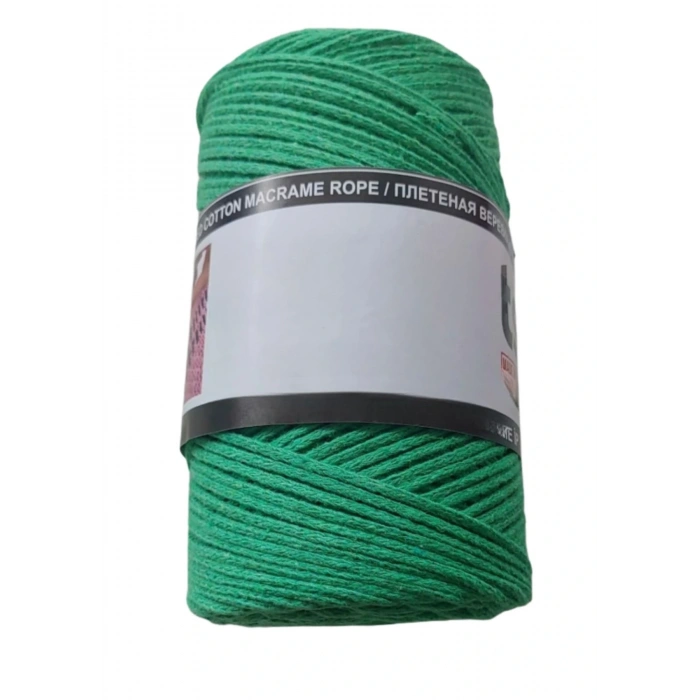 Pamuk Makrome 2 mm Yeşil