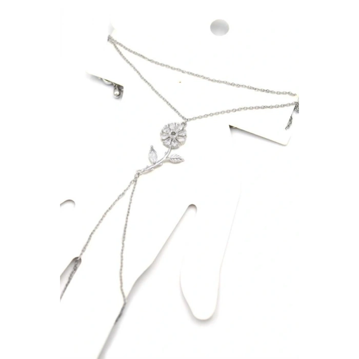 Papatya Şahmeran Bileklik - Gümüş