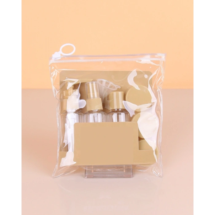 Parfüm Şişesi - Kozmetik Şişesi - 8 Li Seyahat Doldurulabilir Kozmetik Seti