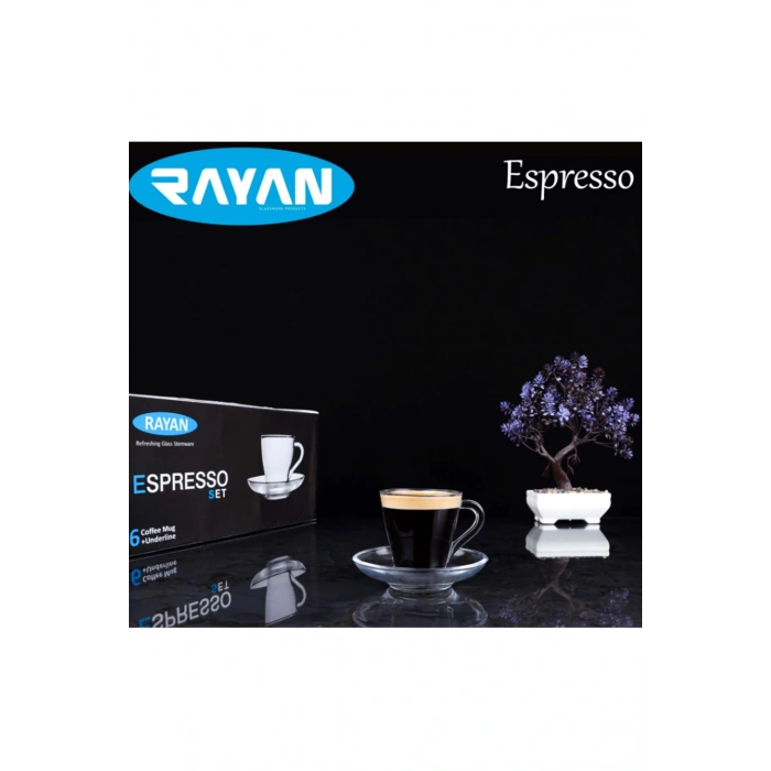 Rayan 6lı Espresso Bardak Seti