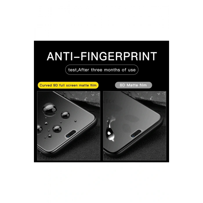 Samsung A52 Uyumlu 9d Tam Kaplayan Parmak Izi Bırakmayan Ekran Koruyucu Film