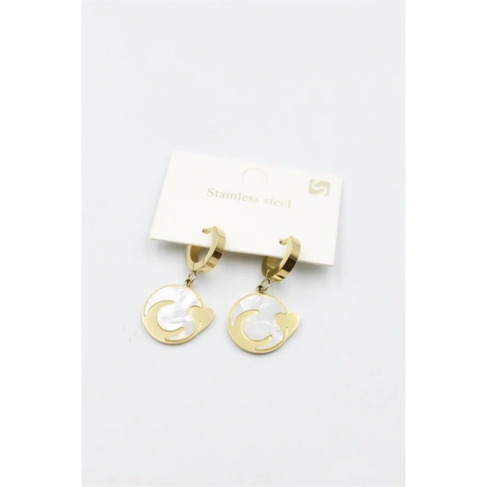 Sedef Hilal Küpe - Altın