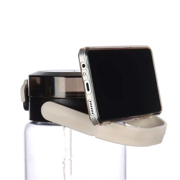 Şeffaf Matara - 2000 Ml - 67,6 Oz - Watermode Matara