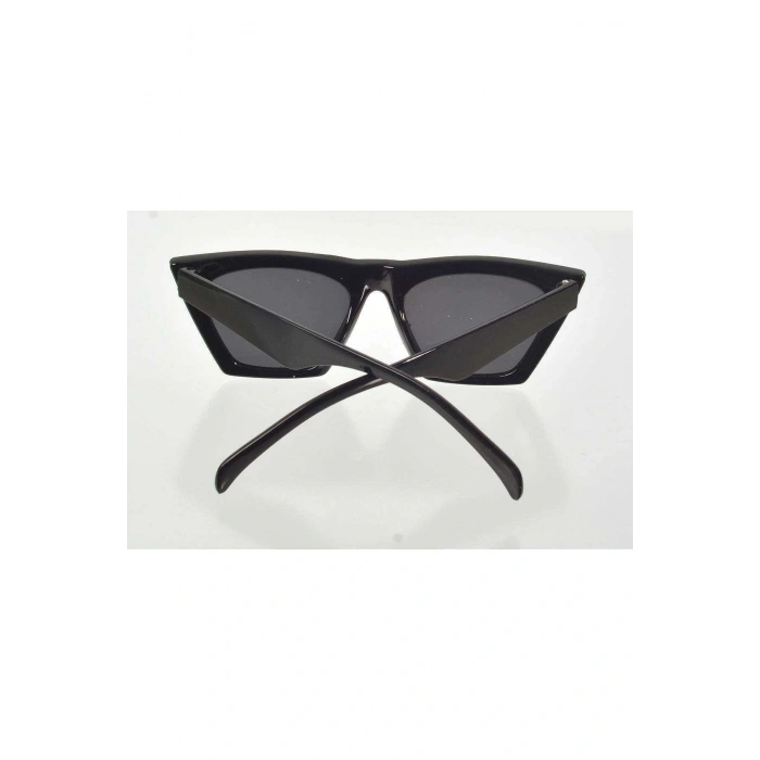 Siyah Çerçeve Cat Eye Kadın Güneş Gözlüğü - Moda Gözlük