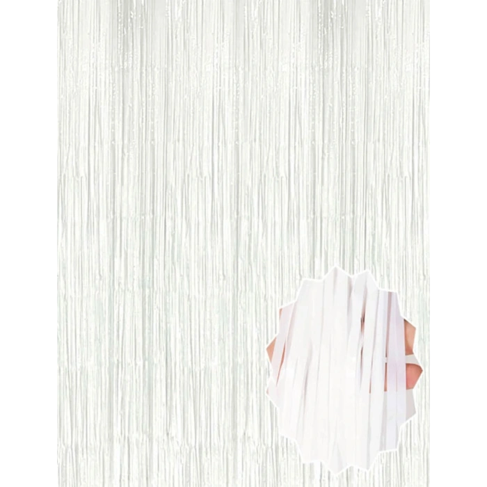 Soft Beyaz Renk Duvar Ve Kapı Perdesi İthal 100x200 Cm