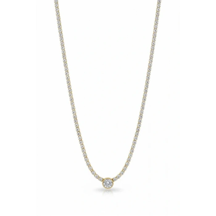 Su Yolu Kolye - Altın