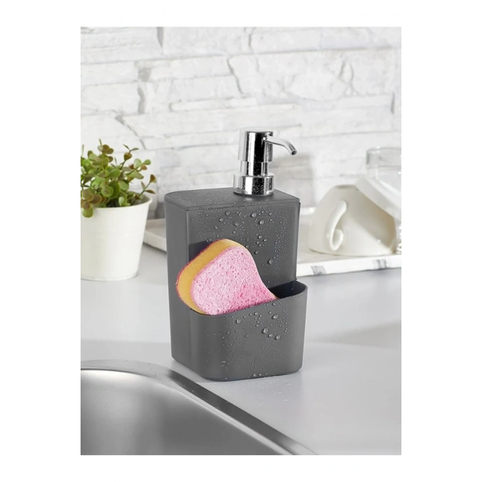 Sünger Hazneli Smart Sıvı Sabunluk & Deterjanlık Royaleks-LV-294