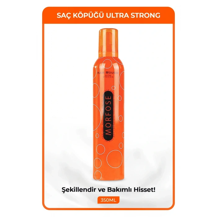 Ultra Strong Saç Köpük 350 ML - Ultra Güçlü Tutuş - mrfs