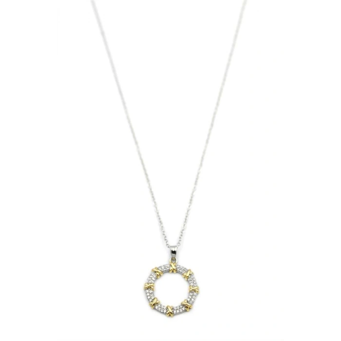 XOX Halka Kolye - Altın