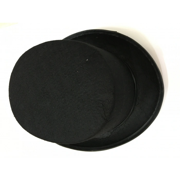 Yetişkinler İçin Siyah Renk Ringmaster Sihirbaz Şapkası Fötr Şapka 15 Cm