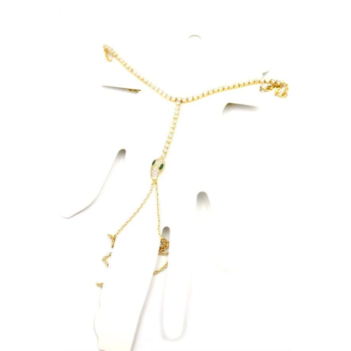 Yılan Ayak Şahmeran - Altın