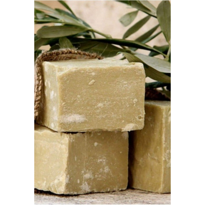 Zeytinyağı Sabunu Hatay El Yapımı %100 Organik Doğal Yeşil Sabun 1 Kalıp 130 Gram