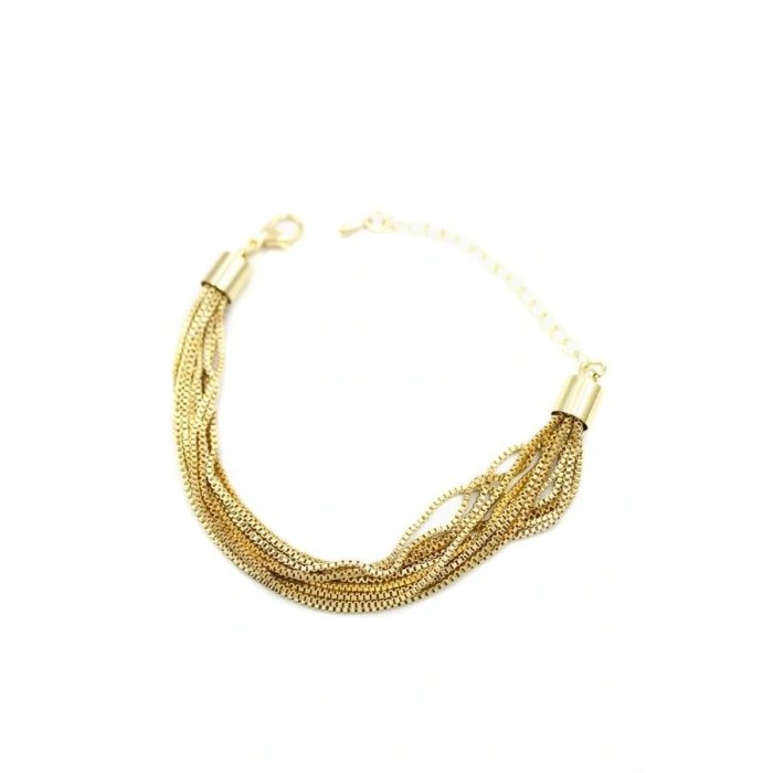 Zincirli Bileklik - Altın