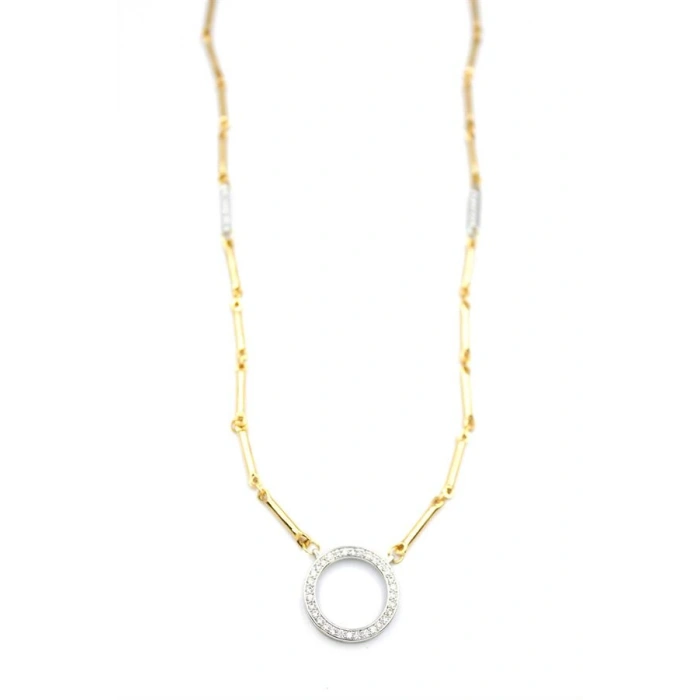 Zincirli Vip Kolye - Altın