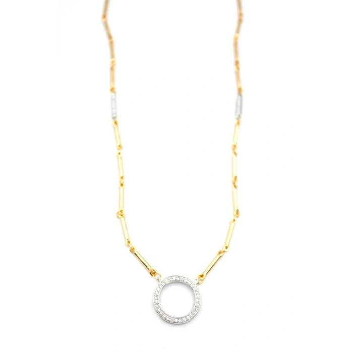 Zincirli Vip Kolye - Altın