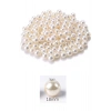 1.000 gram (1 kg.) 18mm Krem Renk Plastik İnci Boncuk Çanta ve Takı Yapım Boncuğu (~220 adet)