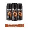 3 Adet Axe Dark Temptatıon Bay Parfüm Kofre 150 ml