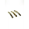 3 Adet Metal Klasik Saç Tokası Orijinal 9 cm