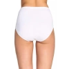 5 Adet Tutku Kadın Yüksek Bel Bato Kalın Lastik Külot Beyaz