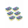 6 adet Jumbo Boy Endüstriyel Çok Amaçlı Bulaşık Süngeri  13x8x4 cm