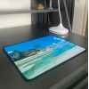 BUFFER® 25x32 cm Küçük Boy Mouse Pad Manzara Ada