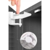 BUFFER® Bebek Çocuk Güvenliği Korumalı Yapışkan Çekmece ve Dolap İçin Tutucu Gizli Güvenlik Kilidi